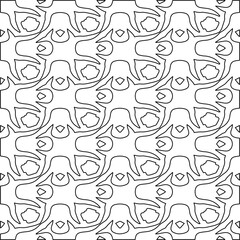 Abstract patterns.Abstract forms from lines. Vector graphics for design, prints, decoration, cover, textile, digital wallpaper, web background, wrapping paper, clothing, fabric, packaging, cards.