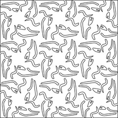 Abstract patterns.Abstract forms from lines. Vector graphics for design, prints, decoration, cover, textile, digital wallpaper, web background, wrapping paper, clothing, fabric, packaging, cards.
