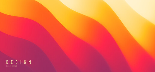 Abstract wavy background with modern gradient colours and texture effect. Vector illustration for brochure, poster, presentation, cover, screen, flyer or banner.