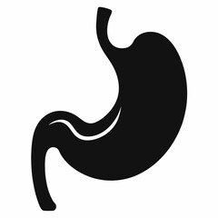 vector illustration of a silhouette of a dog