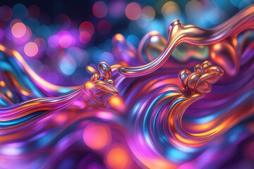 an illusory purple hue