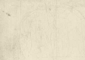 Obraz premium Aged newspaper halftone abstract dotted background and texture 