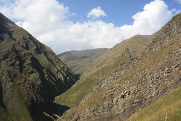 high mountain landscape