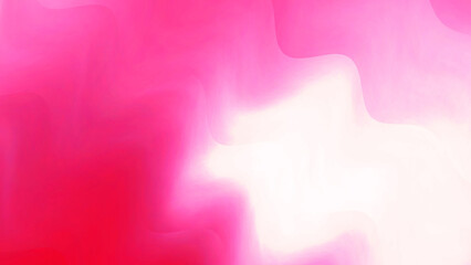 Abstract Pink and White Gradient Background with Soft Curves