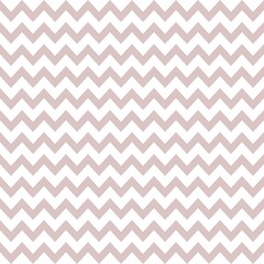 Seamless dusty rose pink chevron pattern on white background