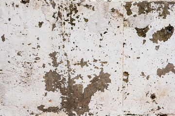 Peeling White Paint Wall Texture