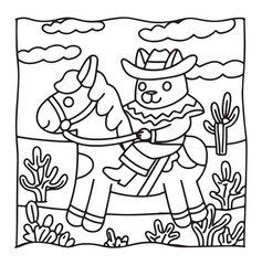 Dog Moments - Cute Puppy Life Coloring Pages | Fun Dog Activities | Dog coloring page | Line art vector illustration