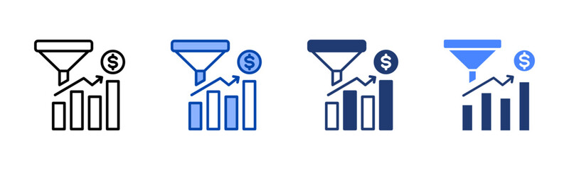 Optimization icon sheet multiple style collection