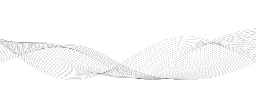 abstract grey wave background vector illustration