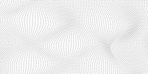 Vector dotted grid seamless pattern for bullet journal. Black point texture abstract simple