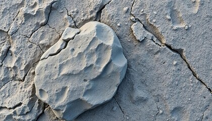 Rugged cliff stone, isolated mountain rock fragment, textured surface,  stock,  natural