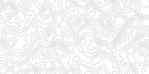Abstract topography pattern lines sea map area space geometric strip grid line topo map technology modern design white background.