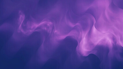 Abstract Purple Smoke Flowing in Motion