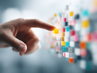 Interacting with digital interfaces through touch in modern tech