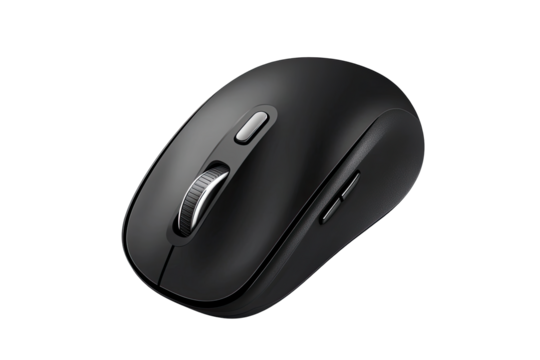 Dark gray wireless computer mouse (1)