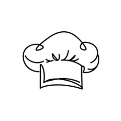 Chef hat logo vector abstract template download
