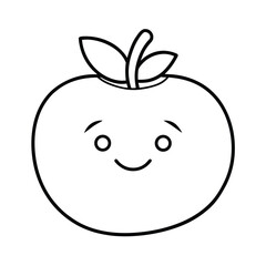 red apple cartoon