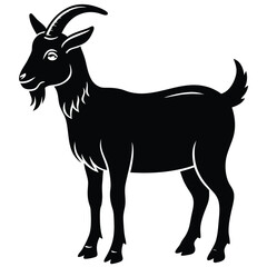 cashmere- goat vector sihouette