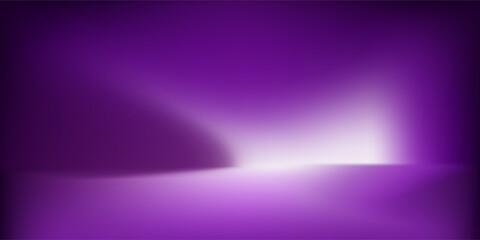 studio room design with gradient purple color background. vector illustration