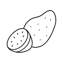 illustration of a slice of bread