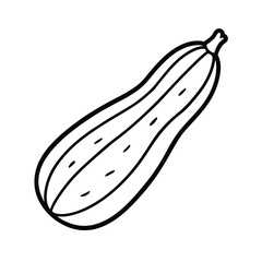 vector illustration of a eggplant