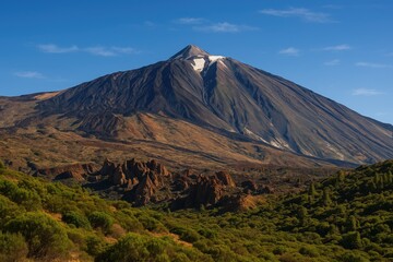 The summit of Teide volcano on Tenerife island