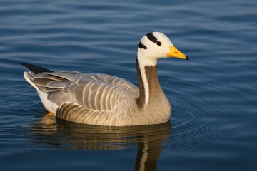Obraz premium Answer indicus and Bar-headed Goose species overview