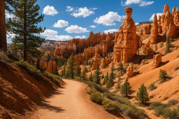 Trail Adventures in a Scenic Canyon
