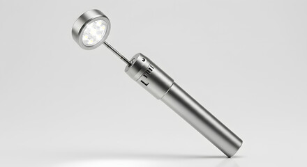 Sleek Medical Drill Tool on White Background PNG