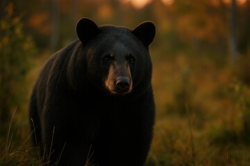 Nighttime encounter with a Black Bear