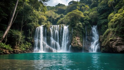 Obraz premium Stunning Cascades at Tonsai Waterfall