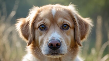 Retriever with Hazel Eyes