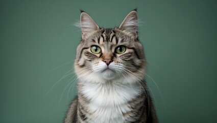 Obraz premium Short-haired feline from the USA