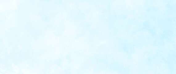 Blue vector watercolor texture. Christmas template for design. Hand drawn blue abstract vector illustration for background, cover design, poster, cards, flyer, social media, ads. 