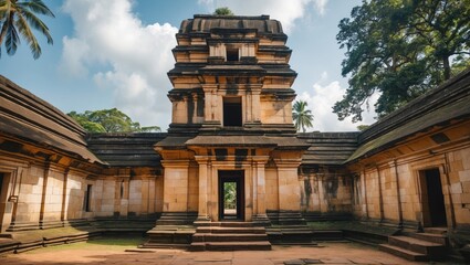 Obraz premium Historic Structure in South Asia