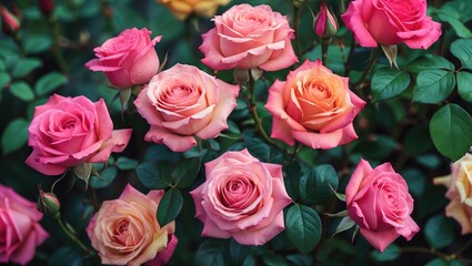 Obraz premium Stunning floral display with vibrant hues