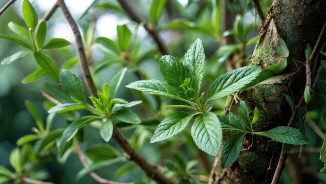 Herbal extracts: Cat's claw and Stevia leaves