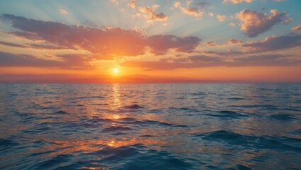 Stunning evenings by the ocean as the sun sets beautifully