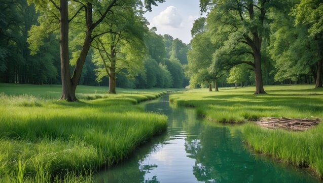 Discovering the Serenity of a Scenic Reservoir