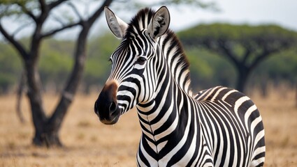 Naklejka premium An animal called Grevy's Zebra