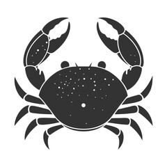 Crab, seafood, sketch. Vintage retro print, seafood crab sketch, sea life, ink pencil style drawing, engrave old school sketch, hand drawn. Sketch artwork crab, sign, sea symbol. Vector Illustration
