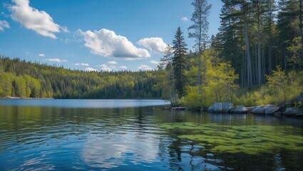 Stunning Spring Views in a Natural Park Setting