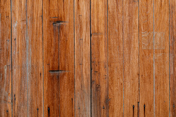 Rustic weathered wooden planks with nail holes texture