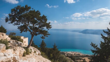 Stunning panorama of the Western Galilee region