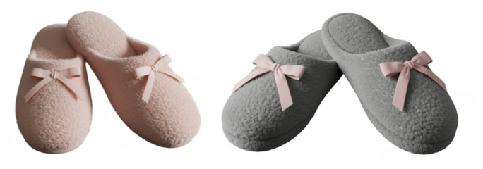 Pink baby leather shoes