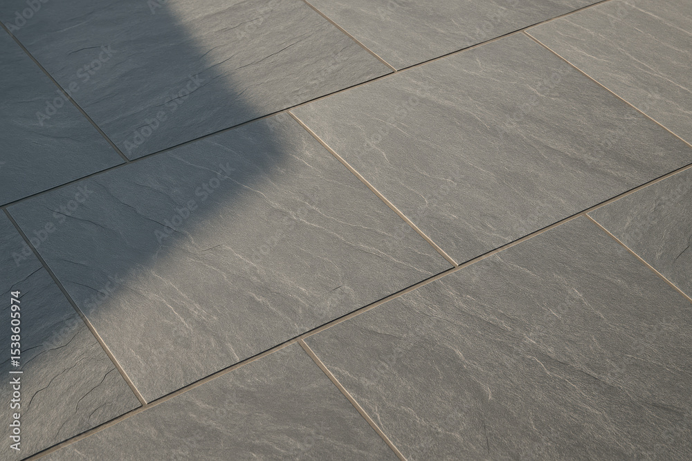 Poster natural striations and subtle gray variations arranged in a clean grid pattern symbolizing structure