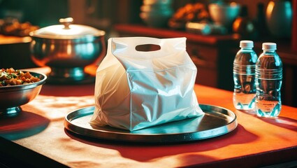 Bags of Asian beverages: 20 liters aluminium containers encouraging earth kindness in Bengaluru