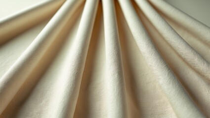 Gray curtain made from felt designed for acoustic absorption.