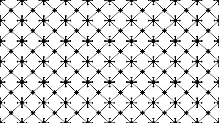 Fototapeta premium Seamless geometric pattern background vector design for fabric wallpaper and textile design abstract art deco editable stock vector illustration