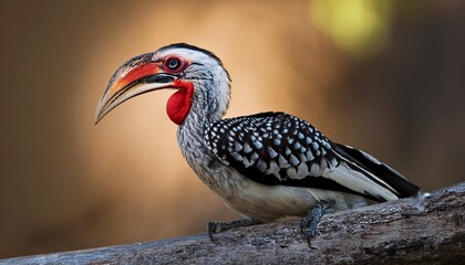 Obraz premium red billed hornbill